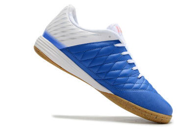 Nike Lunar Gato 2 IC Indoor & Futsal Soccer Shoes - White/Blue