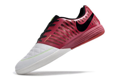 Nike Lunar Gato 2 IC Indoor & Futsal Soccer Shoes - White/Red/Black