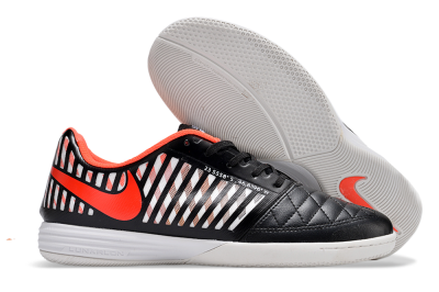 Nike Lunar Gato 2 IC Indoor & Futsal Soccer Shoes - Black/White/Red