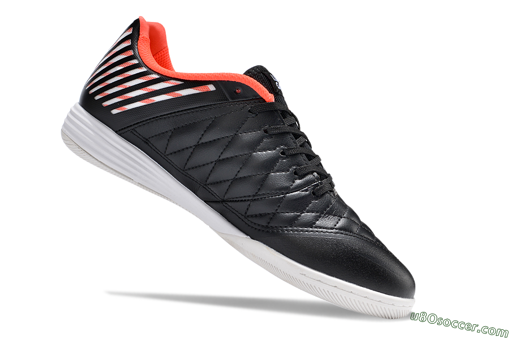 Nike Lunar Gato 2 IC Indoor & Futsal Soccer Shoes - Black/White/Red 4