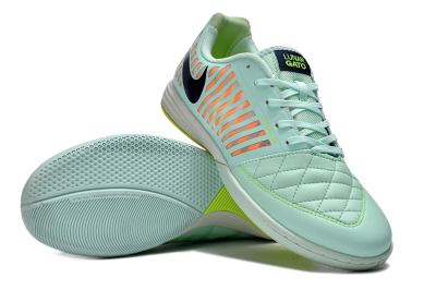 Nike Lunar Gato 2 IC Indoor & Futsal Soccer Shoes - Jade/Black/Red