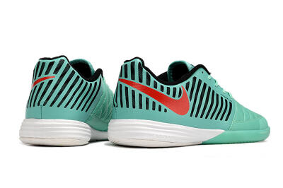 Nike Lunar Gato 2 IC Indoor & Futsal Soccer Shoes - Jade/Black/Red