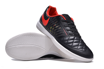 Nike Lunar Gato 2 IC Indoor & Futsal Soccer Shoes - Black/Red/White