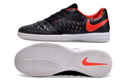 Nike Lunar Gato 2 IC Indoor & Futsal Soccer Shoes - Black/Red/White