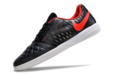 Nike Lunar Gato 2 IC Indoor & Futsal Soccer Shoes - Black/Red/White