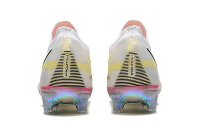 Nike Phantom GT 2 Elite FG Firm Ground Soccer Cleats - White/Yellow/Black