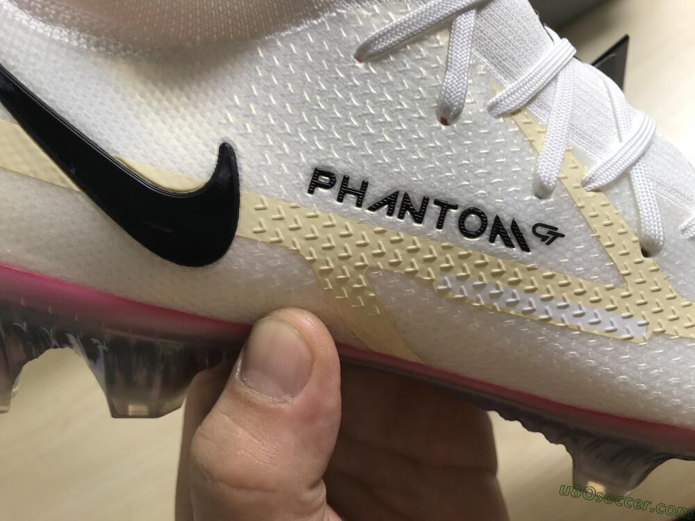 Nike Phantom GT 2 Elite DF FG Firm Ground Soccer Cleats - White/Yellow/Black