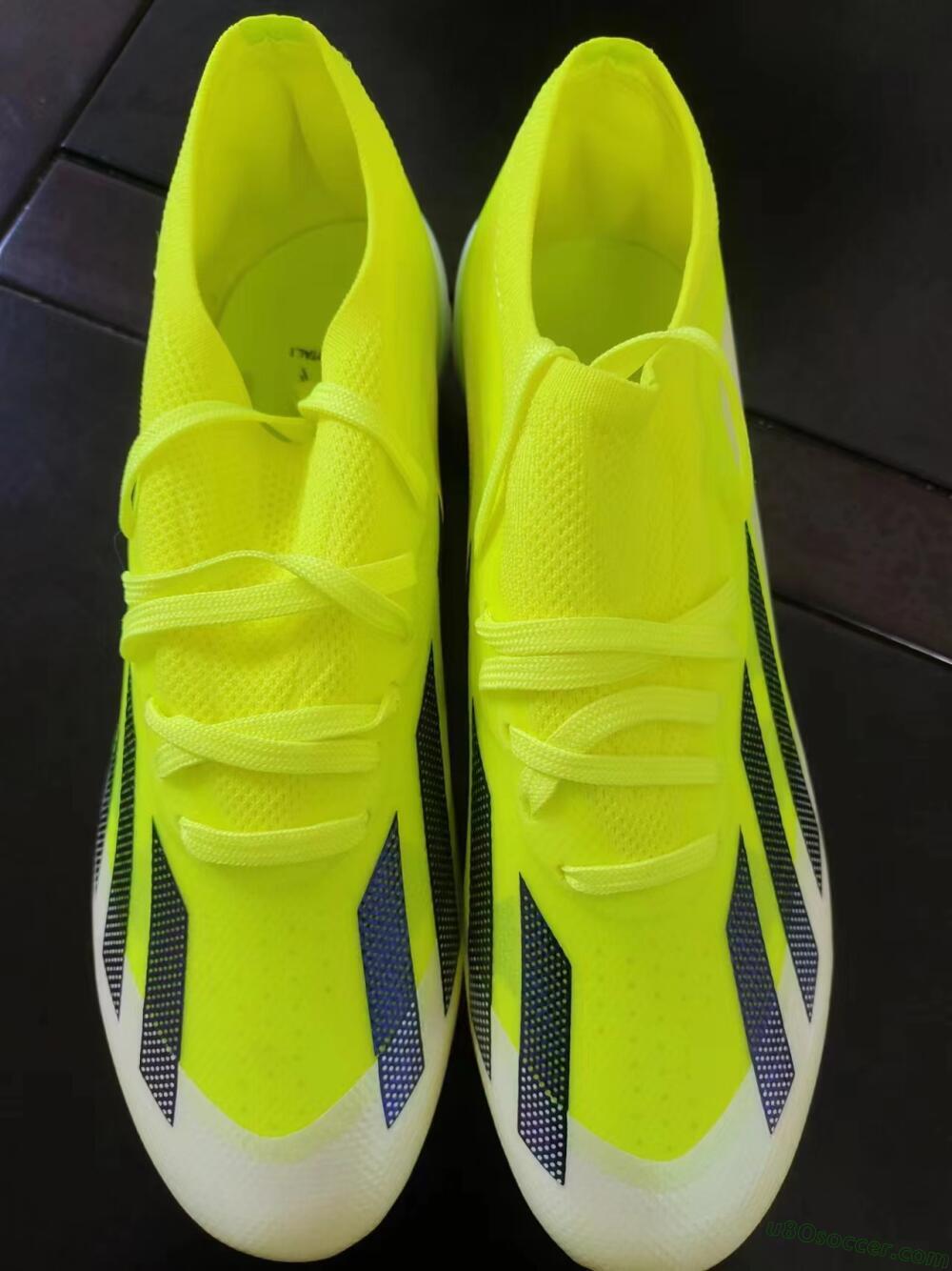 Adidas X Crazyfast.1 FG Firm Ground Soccer Cleats - Yellow/Black/Orange