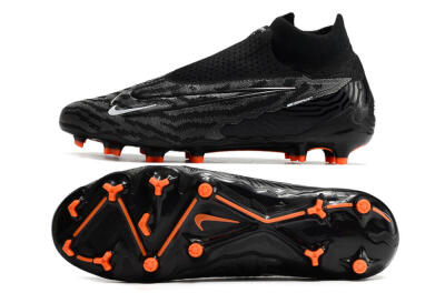 Nike Phantom GX Elite DF FG Firm Ground Soccer Cleats - Black/White