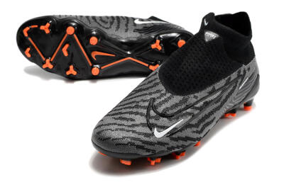 Nike Phantom GX Elite DF FG Firm Ground Soccer Cleats - Black/White