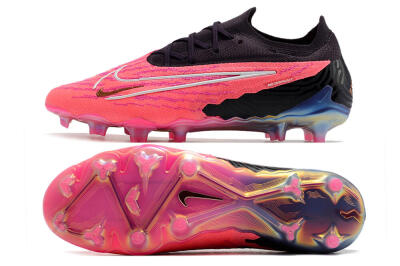 Nike Phantom GX Elite FG Firm Ground Soccer Cleats - Pink/Black