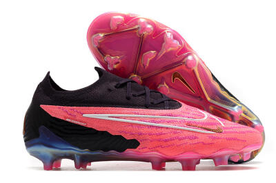 Nike Phantom GX Elite FG Firm Ground Soccer Cleats - Pink/Black