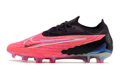 Nike Phantom GX Elite FG Firm Ground Soccer Cleats - Pink/Black