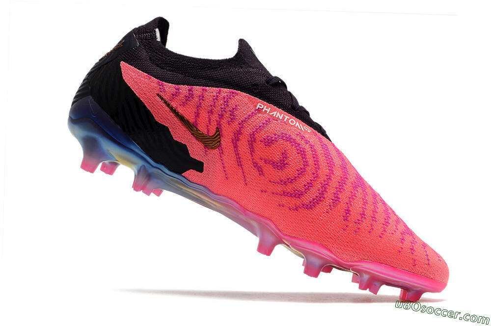 Nike Phantom GX Elite FG Firm Ground Soccer Cleats - Pink/Black 4