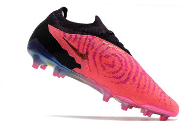 Nike Phantom GX Elite FG Firm Ground Soccer Cleats - Pink/Black