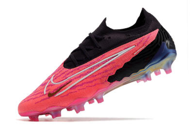 Nike Phantom GX Elite FG Firm Ground Soccer Cleats - Pink/Black