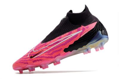 Nike Phantom GX Elite DF Link FG Firm Ground Soccer Cleats - Pink/Black