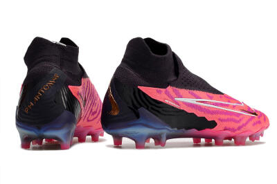 Nike Phantom GX Elite DF Link FG Firm Ground Soccer Cleats - Pink/Black