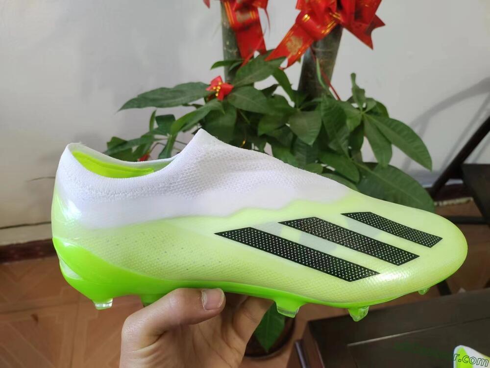 Adidas X Crazyfast.1 LL FG Firm Ground Soccer Cleats - Green/Black/White