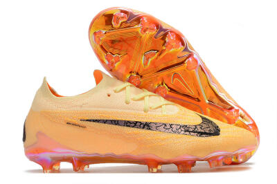 Nike Phantom GX Elite FG Firm Ground Soccer Cleats - Orange/Black