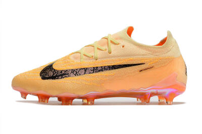 Nike Phantom GX Elite FG Firm Ground Soccer Cleats - Orange/Black