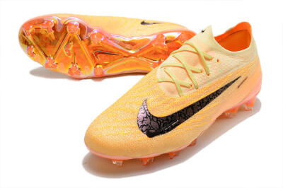 Nike Phantom GX Elite FG Firm Ground Soccer Cleats - Orange/Black