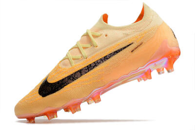 Nike Phantom GX Elite FG Firm Ground Soccer Cleats - Orange/Black