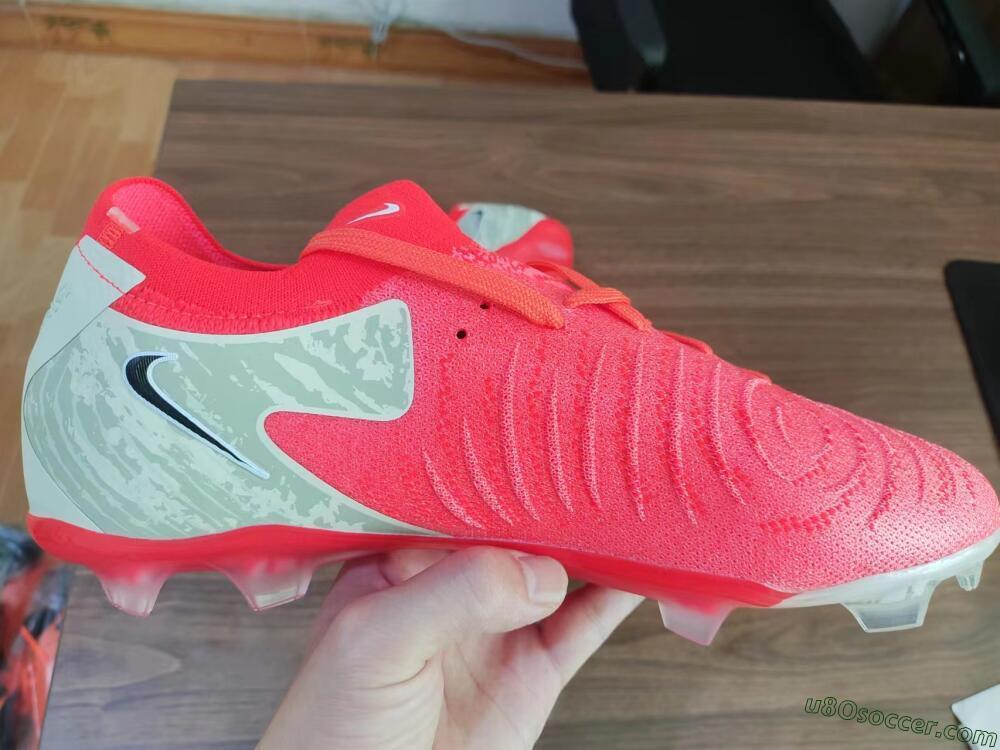 Nike Phantom Luna Elite FG Firm Ground Soccer Cleats - Red/Black/Green