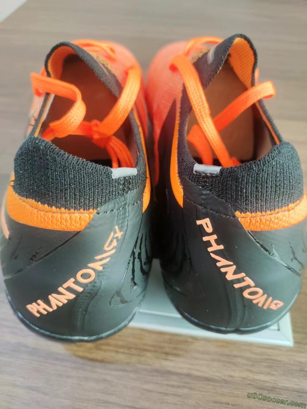 Nike Phantom Luna Elite FG Firm Ground Soccer Cleats - Orange/Black