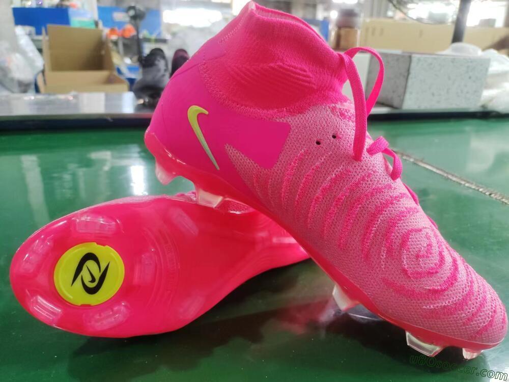 Nike Phantom Luna Elite NU FG Firm Ground Soccer Cleats - Pink/Yellow/Jade