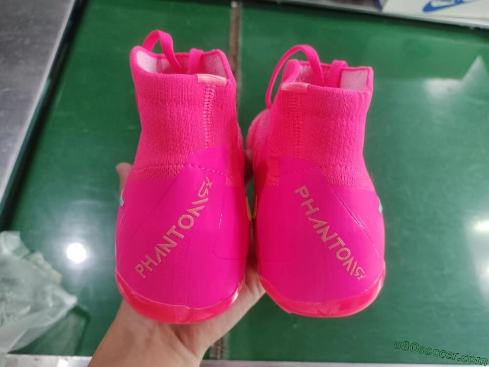 Nike Phantom Luna Elite NU FG Firm Ground Soccer Cleats - Pink/Yellow/Jade