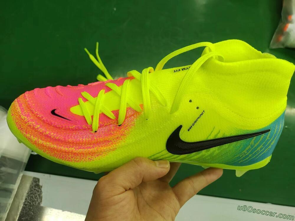 Nike Phantom Luna Elite NU FG Firm Ground Soccer Cleats - Yellow/Orange/Black