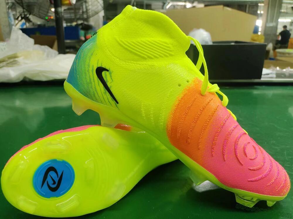 Nike Phantom Luna Elite NU FG Firm Ground Soccer Cleats - Yellow/Orange/Black