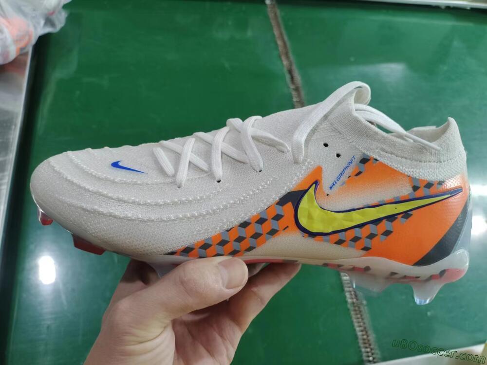 Nike Phantom Luna 2 Elite Olympics 2024 FG Firm Ground Soccer Cleats - White/Multicolor