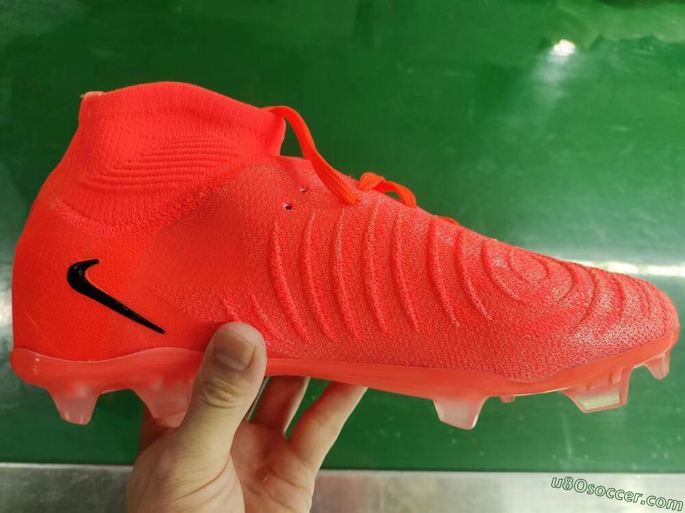 Nike Phantom Luna 2 Elite LV8 FG Firm Ground Soccer Cleats - Red/Black/Pink