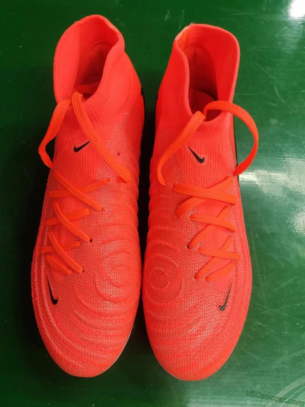 Nike Phantom Luna 2 Elite LV8 FG Firm Ground Soccer Cleats - Red/Black/Pink