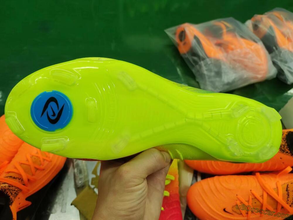 Nike Phantom Luna Elite NU FG Firm Ground Soccer Cleats - Yellow/Black/Orange