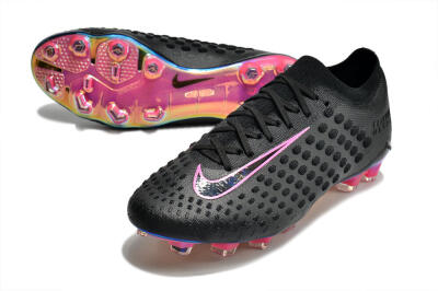 Nike Phantom Ultra Venom FG Firm Ground Soccer Cleats - Black/Pink