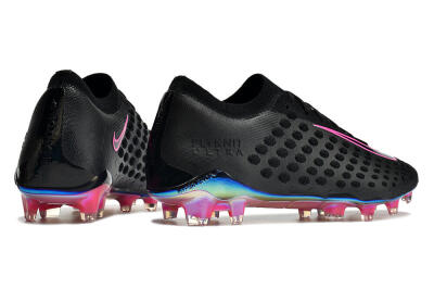 Nike Phantom Ultra Venom FG Firm Ground Soccer Cleats - Black/Pink