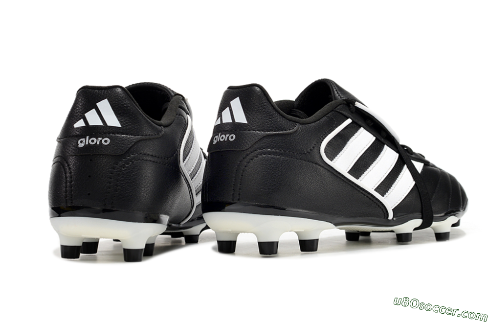 Adidas Copa Gloro 2024 FG Firm Ground Soccer Cleats - Black/White/Beige 6