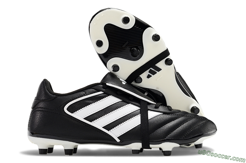 Adidas Copa Gloro 2024 FG Firm Ground Soccer Cleats - Black/White/Beige 1
