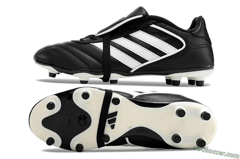 Adidas Copa Gloro 2024 FG Firm Ground Soccer Cleats - Black/White/Beige 0
