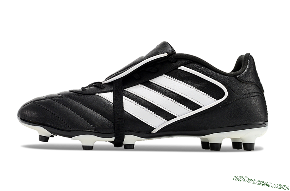 Adidas Copa Gloro 2024 FG Firm Ground Soccer Cleats - Black/White/Beige 2