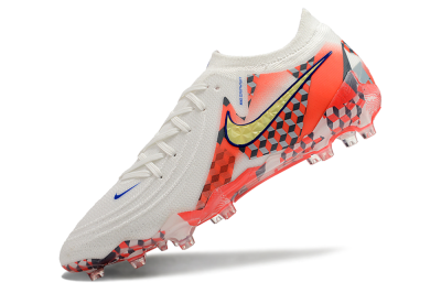 Nike Phantom Luna Elite AG Artificial Grass Soccer Cleats - White/Red/Yellow