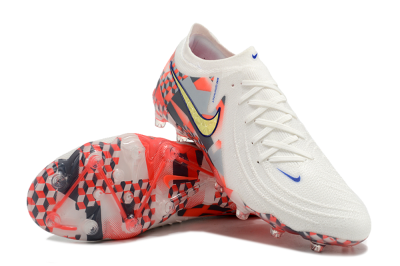 Nike Phantom Luna Elite AG Artificial Grass Soccer Cleats - White/Red/Yellow