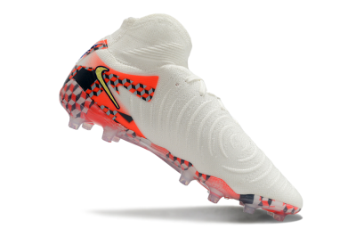 Nike Phantom Luna Elite AG Artificial Grass Soccer Cleats - White/Red/Yellow