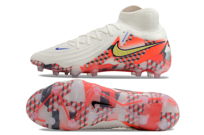 Nike Phantom Luna Elite AG Artificial Grass Soccer Cleats - White/Red/Yellow
