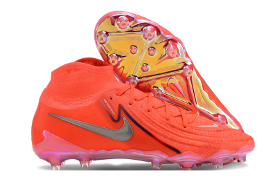 Nike Phantom Luna Elite AG Artificial Grass Soccer Cleats - Red/Silver/Gold