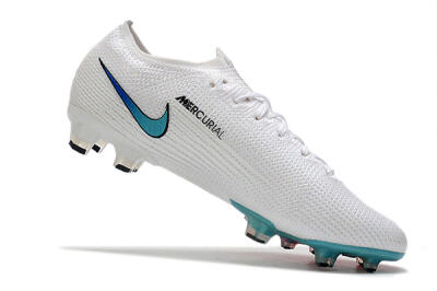 Nike Air Zoom Mercurial Vapor 13 Elite FG Firm Ground Soccer Cleats - White/Red/Blue