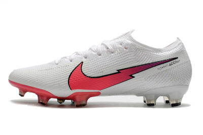 Nike Air Zoom Mercurial Vapor 13 Elite FG Firm Ground Soccer Cleats - White/Red/Blue